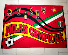 Bandiera milan calcio usato  Italia