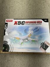 Syma X5C 4 Channel 2.4GHz RC Explorers Quad Copter w/ Camera For Parts, used for sale  Shipping to South Africa