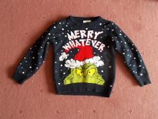 Grinch christmas jumper for sale  RAYLEIGH