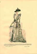 Gravure ancienne 1889 d'occasion  France