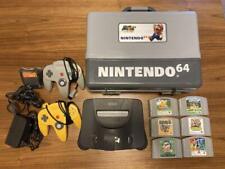 Usado, Nintendo 64 unidad principal estuche de almacenamiento controlador 2 piezas software juego 6 piezas segunda mano  Embacar hacia Mexico