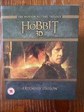 THE HOBBIT 3D Motion Picture Trilogy - Blu-ray EDIÇÃO ESTENDIDA (Por favor, leia!) comprar usado  Enviando para Brazil