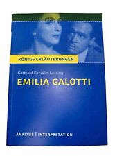 Emilia galotti gotthold gebraucht kaufen  Karlsdorf-Neuthard