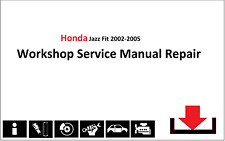 Honda Jazz Fit 2002-2005 oficina manual de serviço reparo comprar usado  Enviando para Brazil