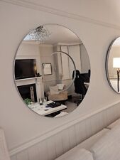 Large round frameless for sale  LONDON
