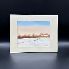 Winter scene art for sale  Ellington