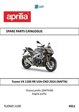 Aprilia parts manual for sale  Lexington