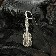 Berloque vintage prata esterlina violino músico músico corda instrumento artista comprar usado  Enviando para Brazil