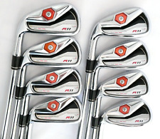 Taylomade R11 Left Hand Iron Set / 4-SW /  KBS Regular Steel ~GOOD CONDITION~, used for sale  Shipping to South Africa