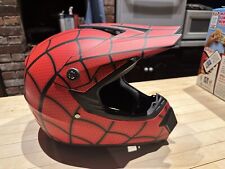 Spiderman helmet motorcycle for sale  Leominster