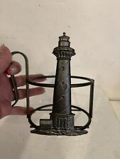 Vntg metal lighthouse for sale  Akron