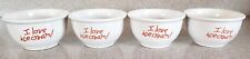 bowls set cream 4 ice for sale  Piqua