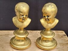 Antique brass figural for sale  GREAT YARMOUTH
