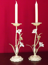 Paire porte chandeliers d'occasion  Plœuc-sur-Lié