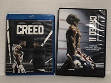 Filmes em DVD Creed Blu-Ray + DVD e Creed II Michael B. Jordan Sylvester Stallone comprar usado  Enviando para Brazil