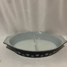 Blakc snowflake pyrex for sale  LLANFECHAIN