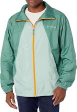 Chaqueta cortavientos Columbia para hombre Point Park talla XL verde repelente al agua con capucha segunda mano  Embacar hacia Argentina