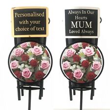 Pink roses memorial for sale  ST. HELENS