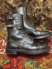Combat leather boots usato  Torino