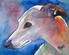 Whippet art print for sale  Gettysburg