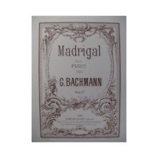 Bachmann georges madrigal d'occasion  Blois