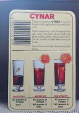 Etichetta liquore cynar. usato  Reggio Calabria
