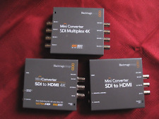 BlackMagic Mini Converters SDI-HDMI 4k Multiplex - VERY NICE Ready for Work, used for sale  Shipping to South Africa