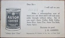 Astor coffee 1915 for sale  Brentwood