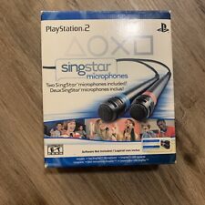 PlayStation 2 & 3 Singstar Microphones With USB Adapter PS2 / PS3 Karaoke for sale  Shipping to South Africa