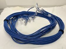 Lote de 12 7' pés Panduit CAT6 cabo Ethernet patch cabo azul sem encaixe Anatel comprar usado  Enviando para Brazil