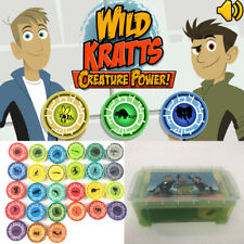 70 peças cor aleatória Wild Kratts Power Discs coleção jogo de tabuleiro adereços brinquedo, usado comprar usado  Enviando para Brazil