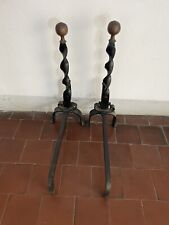 Antichi alari ferro usato  Italia