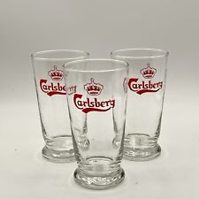 Carlsberg beer glasses for sale  Cornville