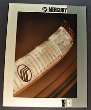 1993 mercury brochure for sale  Olympia