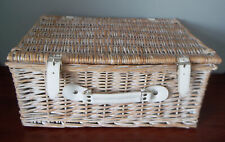 White washed wicker for sale  DONCASTER