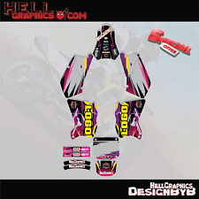 BLine  Graphics Kit Decal 4 SUZUKI RM125 RM250 1996-1998 RM 125 250, used for sale  Shipping to South Africa