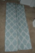 2 curtains turquoise for sale  Golden