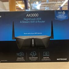 NEW NETGEAR Nighthawk AX4 4-Stream WiFi 6 Router AX3000 RAX35-100NAS for sale  Shipping to South Africa