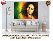 Bob Marley Music Legend pôster grande impressão arte presente A0 A1 A2 A3 A4 Maxi comprar usado  Enviando para Brazil
