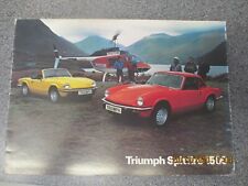 triumph spitfire 1500 for sale  BELFAST