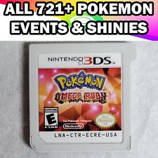 Pokemon Omega Ruby com todos os 721+ Pokemon + eventos e brilhantes | 3DS autêntico comprar usado  Enviando para Brazil