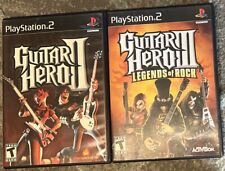 Lote de 2 jogos Guitar Hero 2 e 3 Legends Of Rock PS2 manuais completos testados, usado comprar usado  Enviando para Brazil