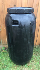 Black plastic barrel for sale  BURY ST. EDMUNDS