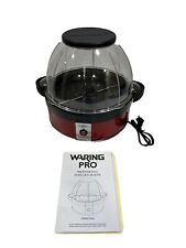 Máquina de fazer pipoca Waring Pro óleo pipoca elétrica WPM10 nunca usada completa! comprar usado  Enviando para Brazil