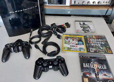 Sony Playstation 3 PS3 80 Go 2 manettes 4 jeux câble HDMI Bon état Fonctionnel comprar usado  Enviando para Brazil