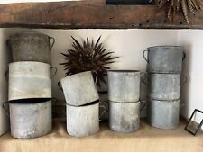 Vintage galvanised buckets for sale  ST. ALBANS