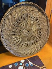 Vintage woven wicker for sale  Shoreham