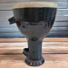 Clay Ceramic Drum Doumbek Darbuka Beautiful Rare Percussion Gift for sale  Shipping to South Africa