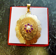 Pendentif jaune 18k d'occasion  Naucelle