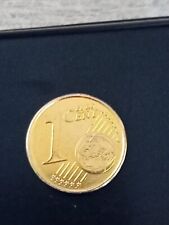 Goldene cent münze gebraucht kaufen  Wolpertshausen